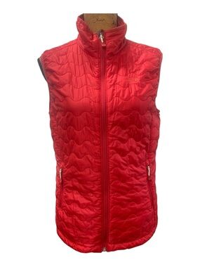Mountain Hardwear Red Quilted Lightweight Puffer Vest sz-M